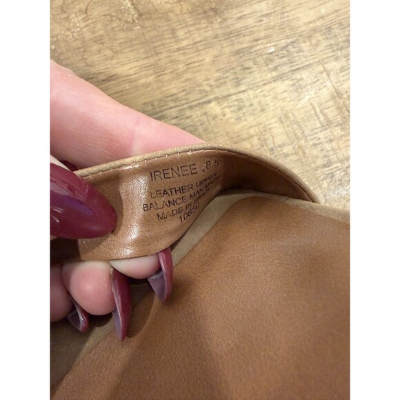 Women's Steve Madden IRENEE Block Heel Dress Sandals, Tan Nubuck, Size 8.5 - Picture 7 of 8